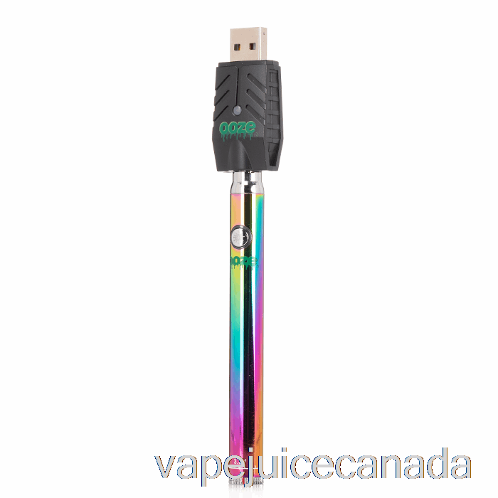 Vape Juice Ooze 320mAh Twist Slim Pen Battery Rainbow